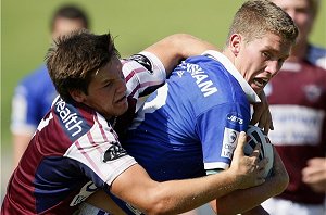 Nick Ehsman playing for the Newtown Jets earlier this year.