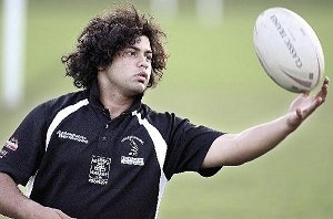 Max Russell leads the Central Coast rugby league under-19 - Picture by Richard Gosling