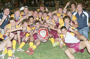 Mater Dei Catholic College win the 2009 Hardy Shield