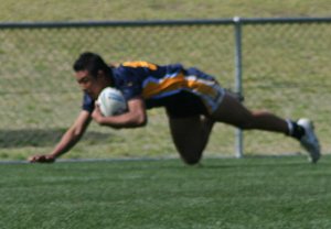 Westfields score a try in the Buckley Shield Grand Final - Westfields SHS Vs Matraville SHS ( Photo : ourfooty media)