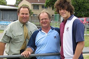 Tommy catches up with Principal Matt O'Hanlon and his son Qld and Aus Rep Patrick