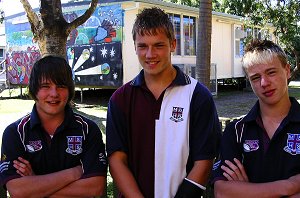 Luke Saunders, James Staszewsky & Lee Brickwood